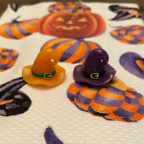 Halloween Witch Kitchen Towels, Witch Ribbon, Witch Hat Signs & Decor, Halloween - Picture 9 of 16